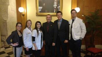 Representative Tim Brown At Student Legislative Day