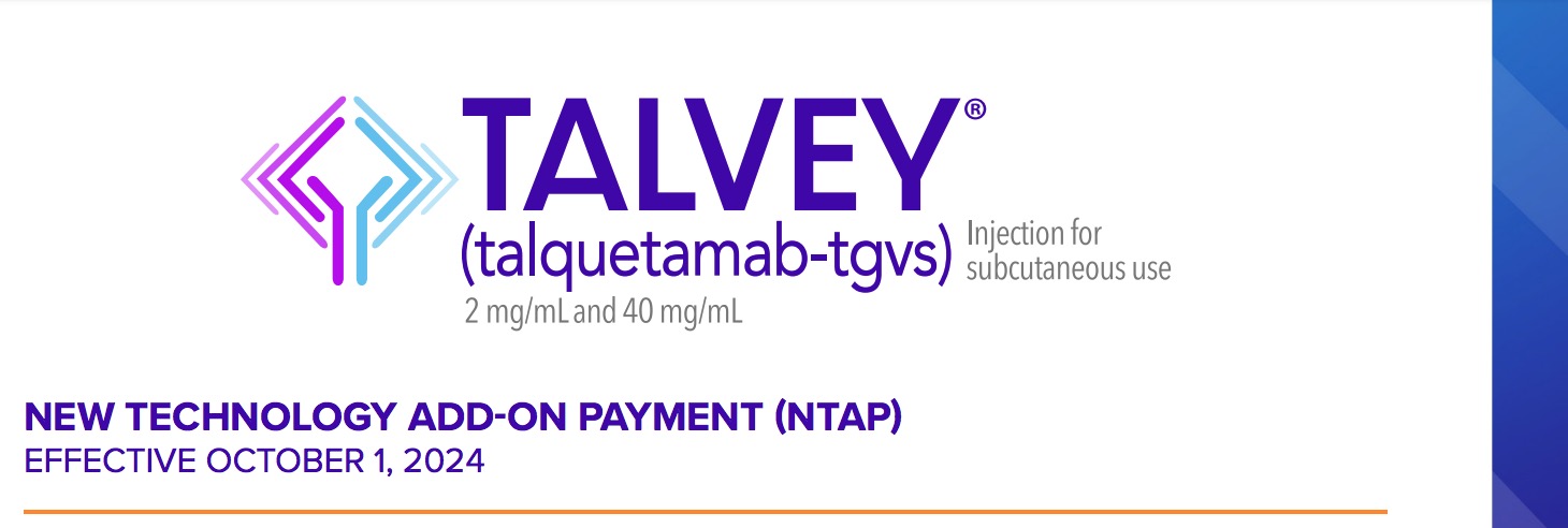 New Technology Add-On Payment (NTAP) for Talvey 