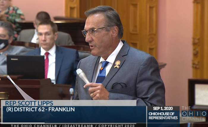 Rep. Scott Lipps speaks in favor of HB 203