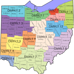 Ohio District Map Ohio District Map